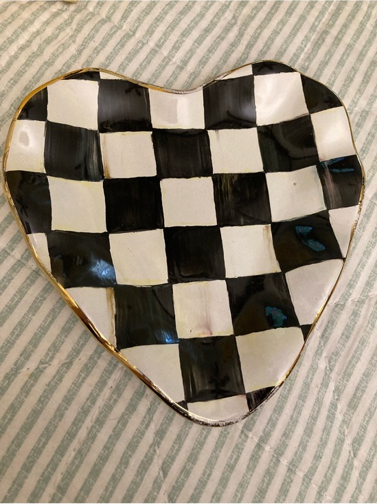 MacKenzie-Childs Other - New MacKenzie-Childs Ceramic Heart Plate